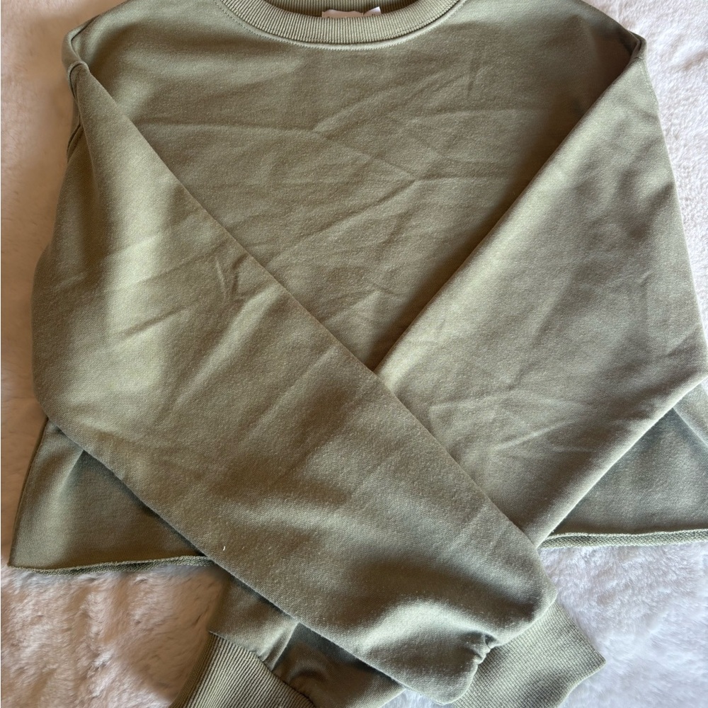 Princess Polly Sage Green Top